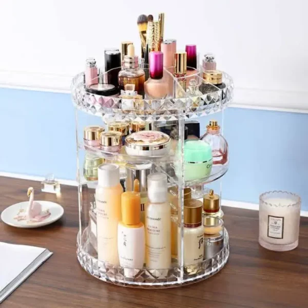 360 ROTATING COSMETIC ORGANIZER - Image 3