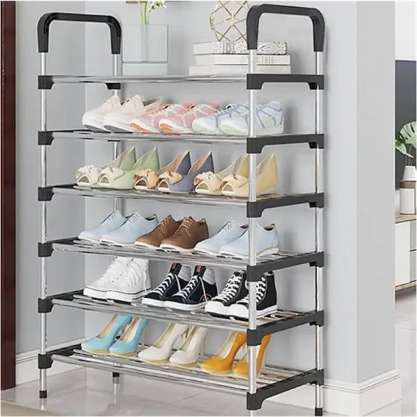 SpaceSave: 6-Layer Shoe Rack