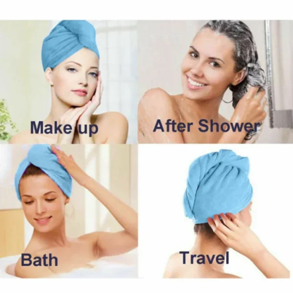 DryEase: Hair Dryer Cap Towel - Image 2