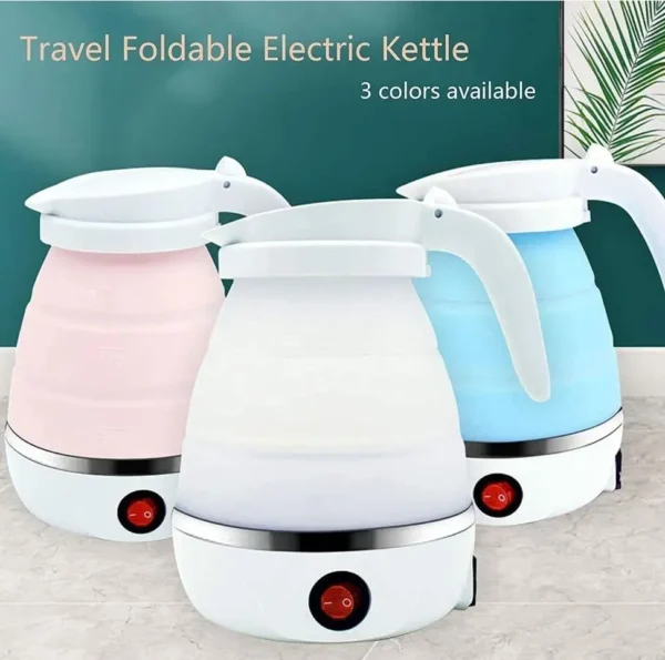 Silicone Folding Electric Kettle 600ml