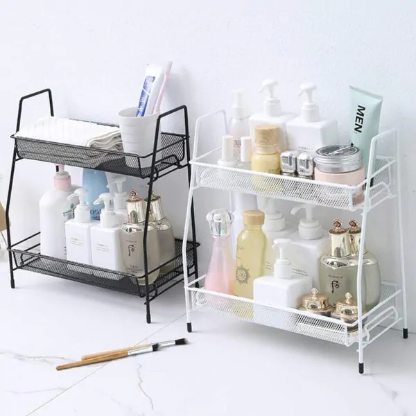 2-Tier Metal Kitchen RACK - Image 2