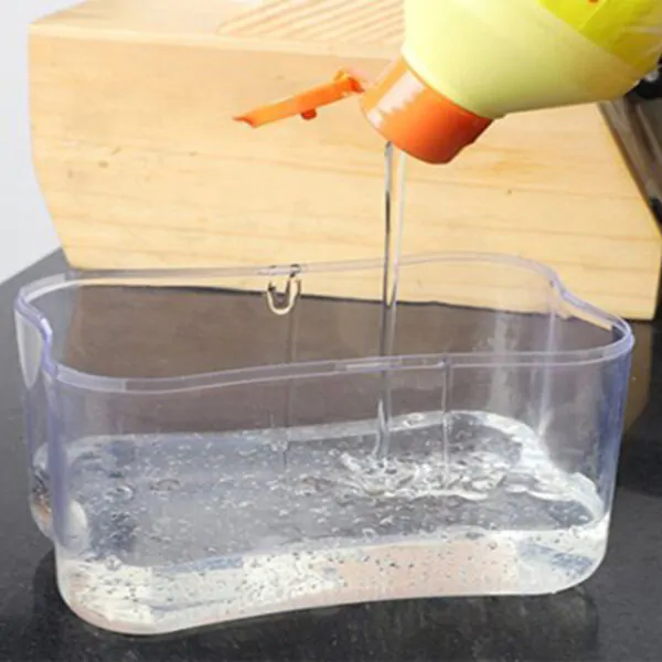 2-in-1 Sponge Caddy with Soap Dispenser - Image 6