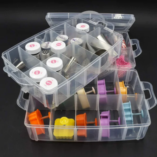 3-Layer Stackable Portion Storage Organizer Box - Image 3