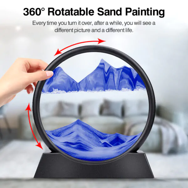 3D Moving Sand Art Picture