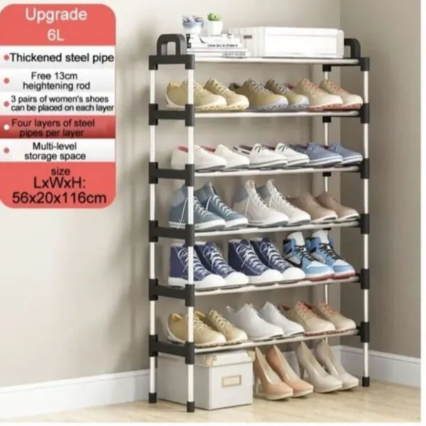 SpaceSave: 6-Layer Shoe Rack - Image 4