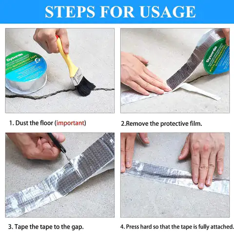 AquaSeal: Aluminum Foil Waterproof Tape - Image 4