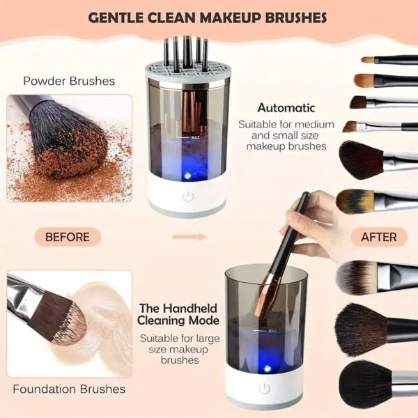 Electric Makeup Brush Cleaner Machine - Image 3