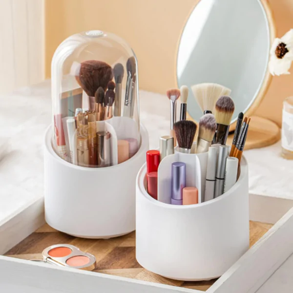 Brush Storage Box Desktop Eyebrow Brush