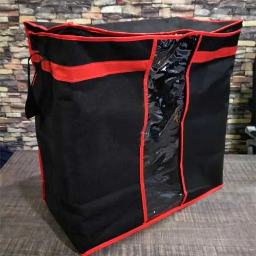 CozyChest: Black Blanket Storage Bag - Image 2