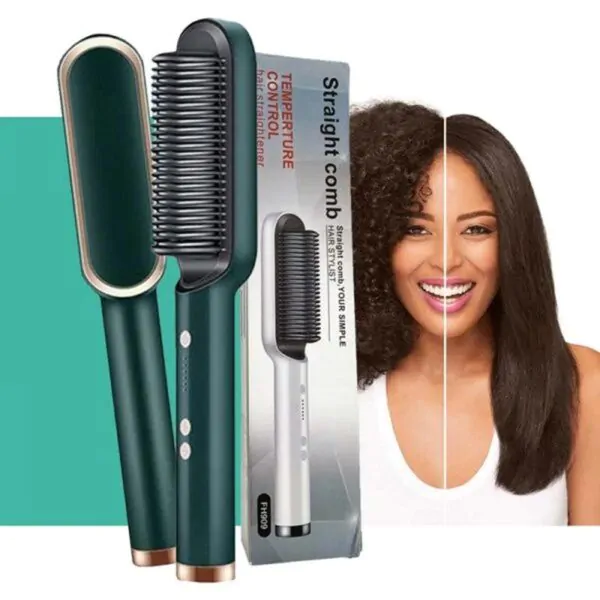 Electric Hair Comb Hair Straightener - Image 4