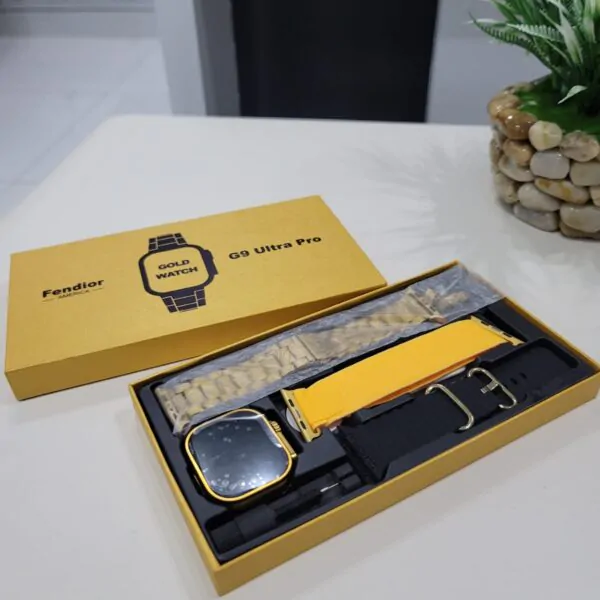 Fendior G9 Ultra Max Gold Edition Smart Watch - Image 2