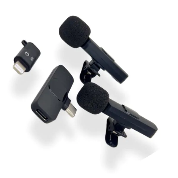 Double 2pcs K9 Wireless Collar Microphone - Image 8