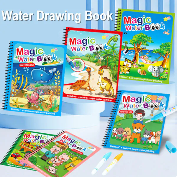 Magic Water Book Painting Book Doodle & Pen - Image 5