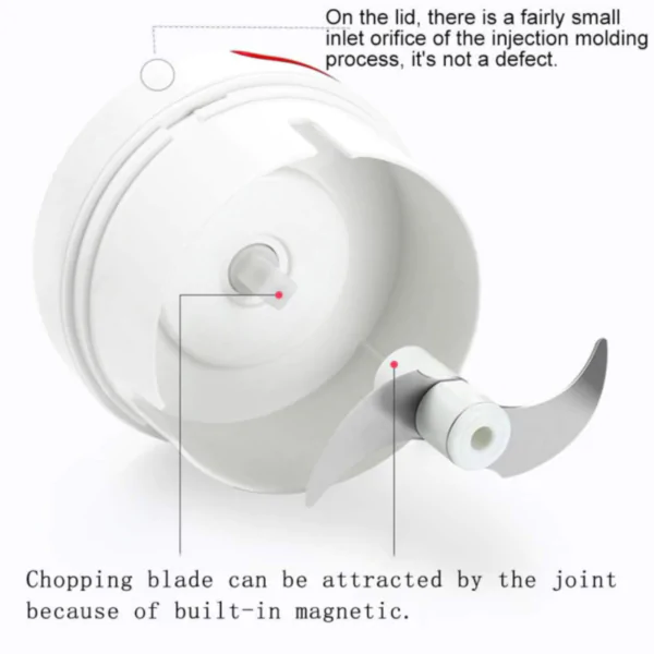 Mini Chopper Kitchen Appliance - Image 5