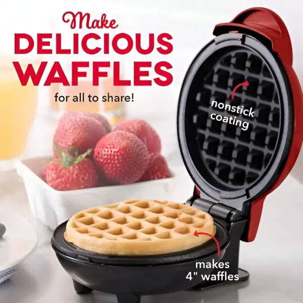 MiniWaffle Master: Mini Waffle Maker Machine