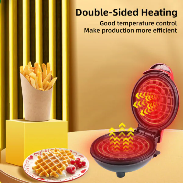 MiniWaffle Master: Mini Waffle Maker Machine - Image 2