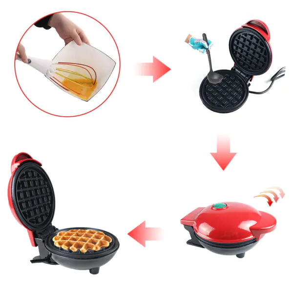 MiniWaffle Master: Mini Waffle Maker Machine - Image 5