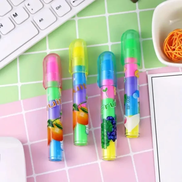 Pen Shape Fancy Bullet Erasers - Image 3