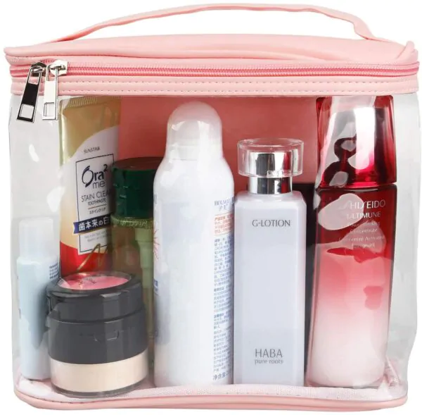 Pink Cosmetic Bag - Image 4