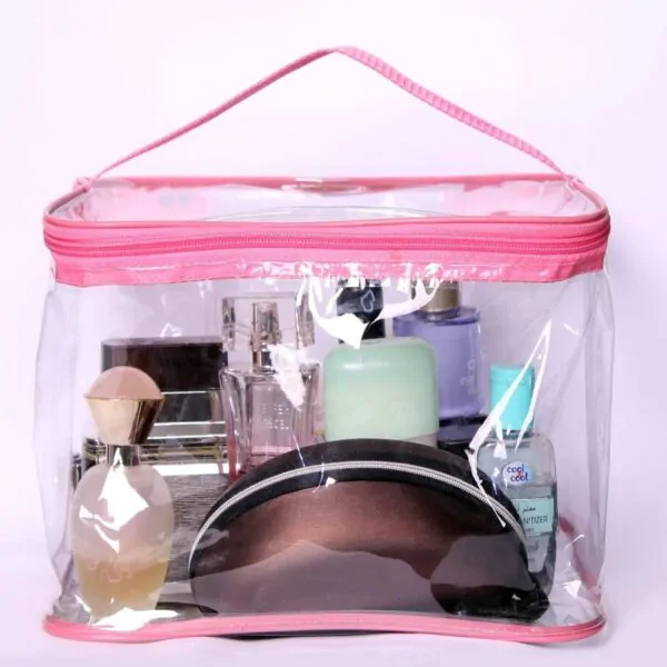 Pink Cosmetic Bag - Image 5