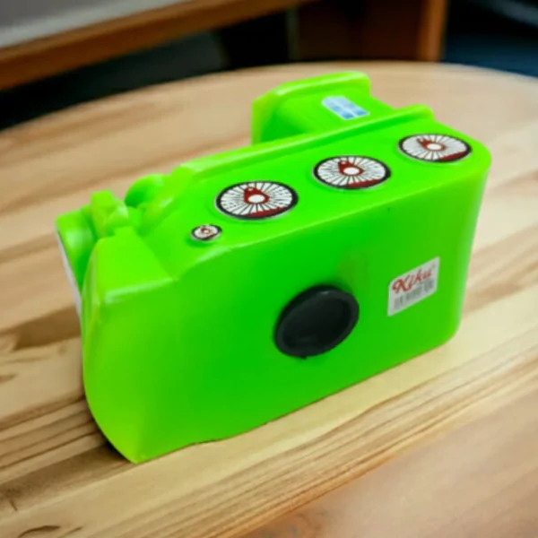 Plastic Train Shape Money Coin Box - Image 2