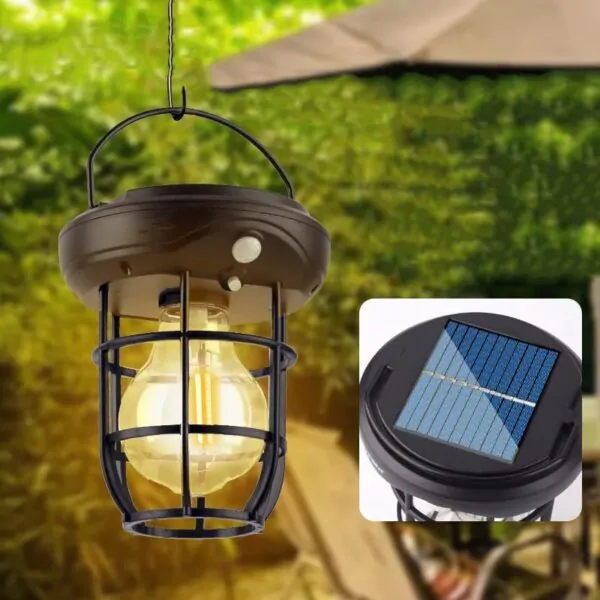 Portable Hanging Solar Wall Lights Outdoor