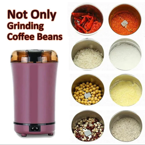 Grain Mill, Electric Spice Coffee Grinder - Image 4