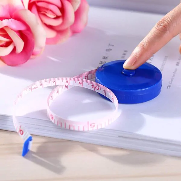 FlexiMeasure: Measuring Silicone Inch Tape with Return Press