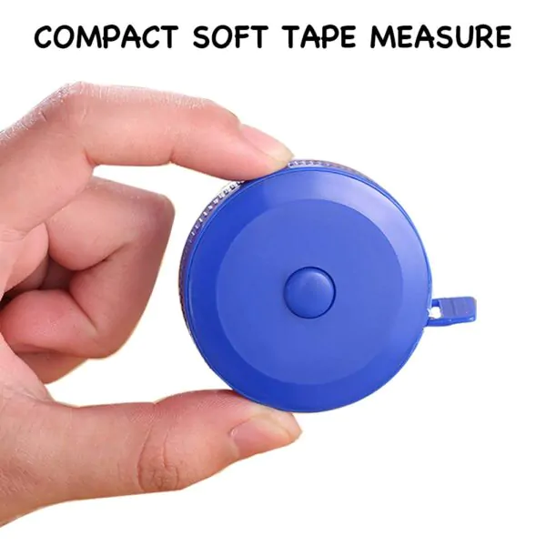 FlexiMeasure: Measuring Silicone Inch Tape with Return Press - Image 4