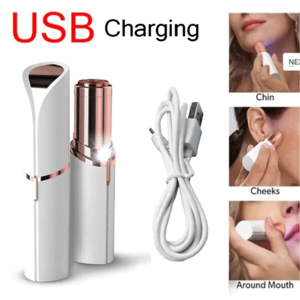 Rechargeable Flawless Facial Hair Remover - Image 2