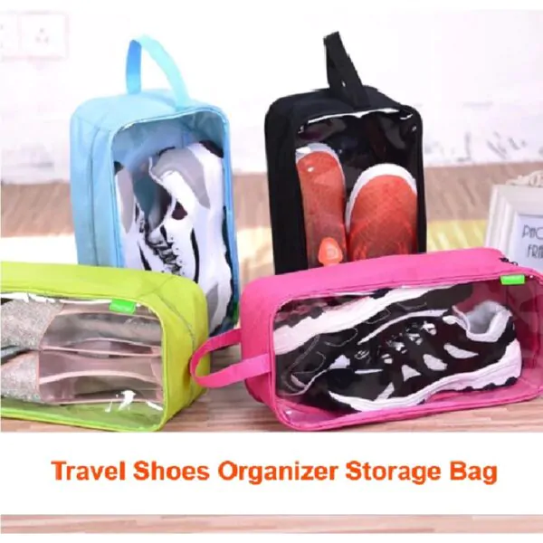 ShoeShield: Single Shoe Storage Pouch Bag