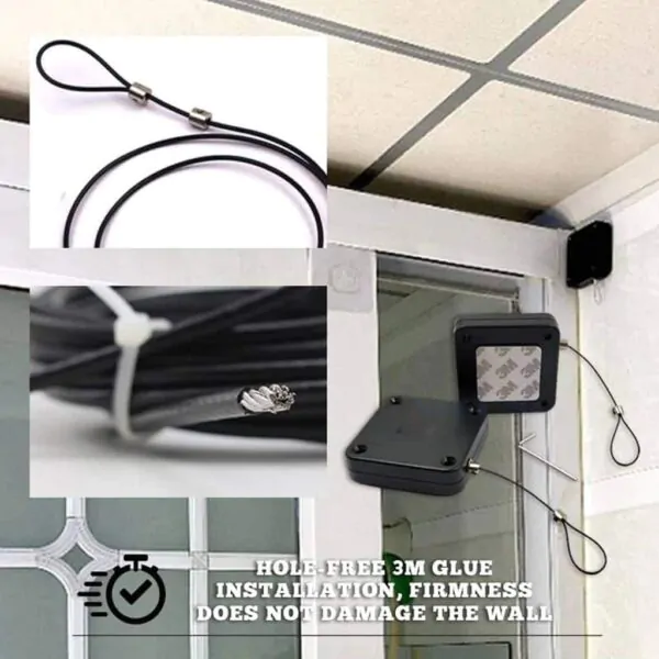 Self Adhesive Automatic Door Closer Kit - Image 4