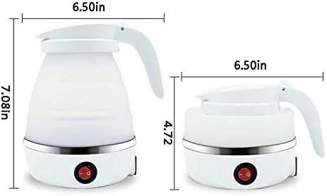 Silicone Folding Electric Kettle 600ml - Image 3