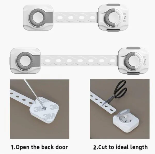 2pcs set multi-function child safety lock