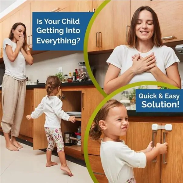 2pcs set multi-function child safety lock - Image 4