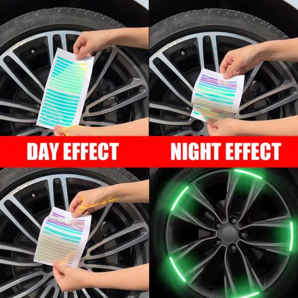 WheelWrap: Car Wheel Sticker Set (20 Pcs) - Image 4