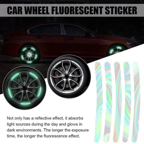 WheelWrap: Car Wheel Sticker Set (20 Pcs) - Image 5