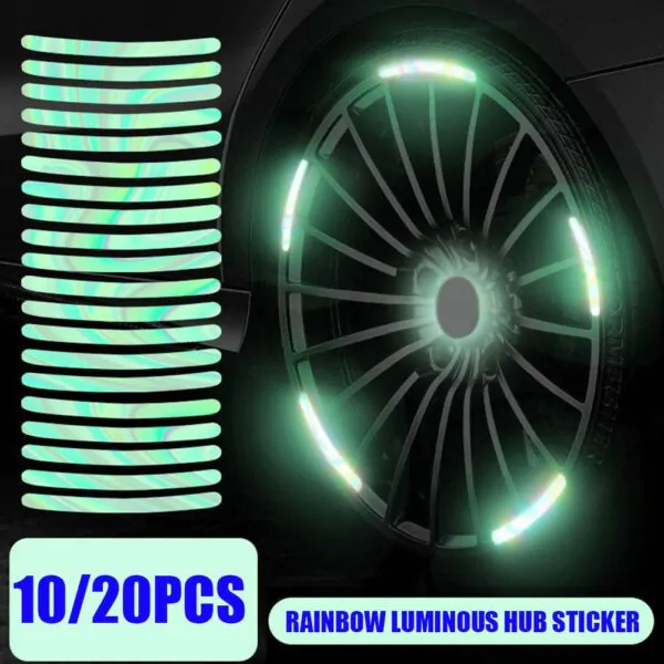 WheelWrap: Car Wheel Sticker Set (20 Pcs) - Image 7