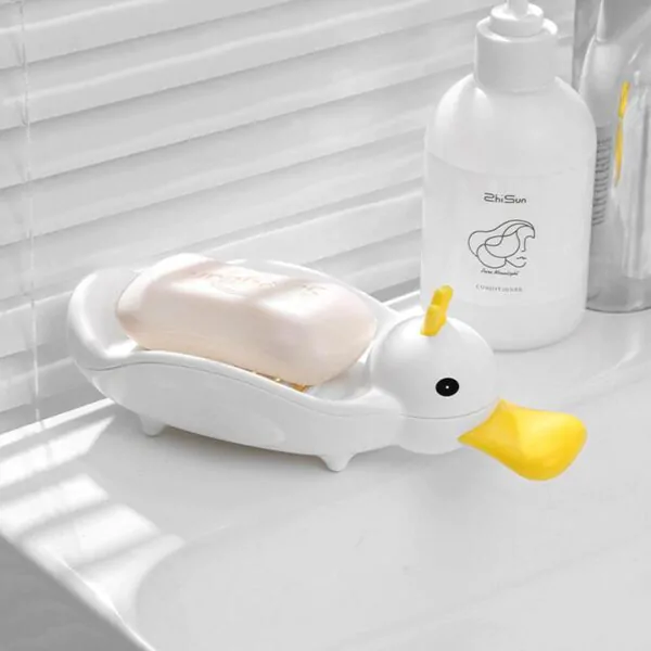 QuackDrain: Happy Duck Long Drainage Soap Tray - Image 4