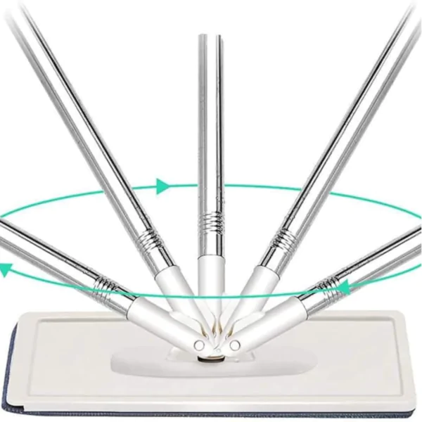 SqueezeShine: Squeeze Microfiber Flat Mop with Bucket - Image 5
